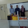 Palestine Polytechnic University (PPU) - دائرة المهن الهندسية المدنية والمعمارية تستلم الادوات التي تم التبرع بها من قبل شركة غروما